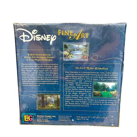 Disney Fine Art Puzzle ‘Off To Home We Go’ Seven Dwarfs 1000 Pcs NEW Sealed - Picture 2 of 3